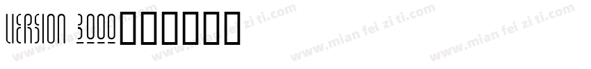 Version 3000字体转换